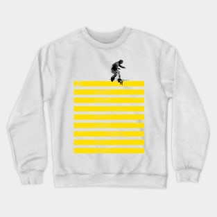 Slide On Stripes Final Crewneck Sweatshirt